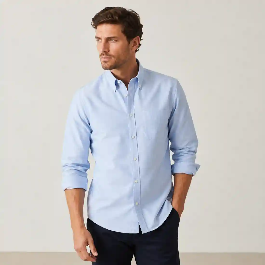 Cotton Oxford Shirt