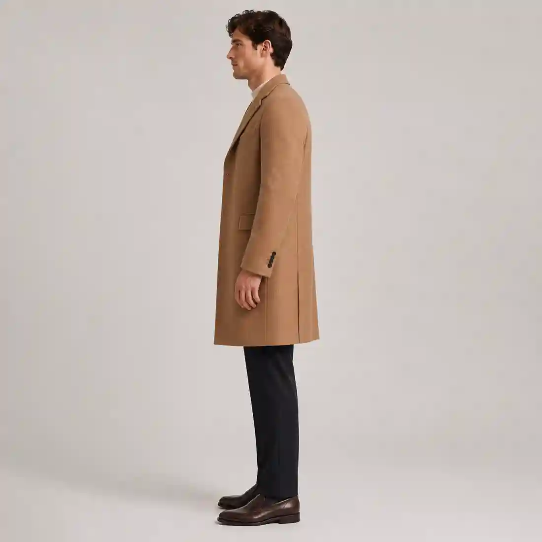 Wool Blend Overcoat